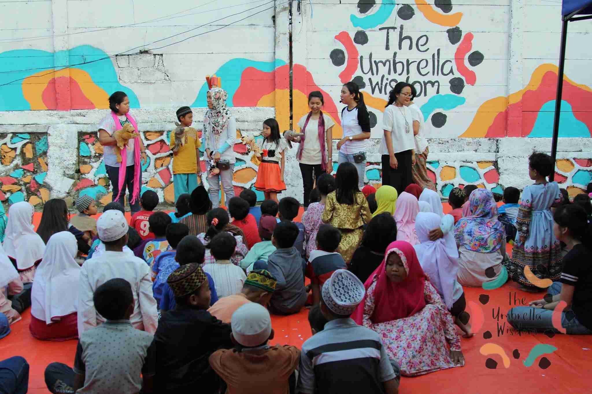 The Umbrella Widom komunitas pengajar untuk pendidikan indonesia
