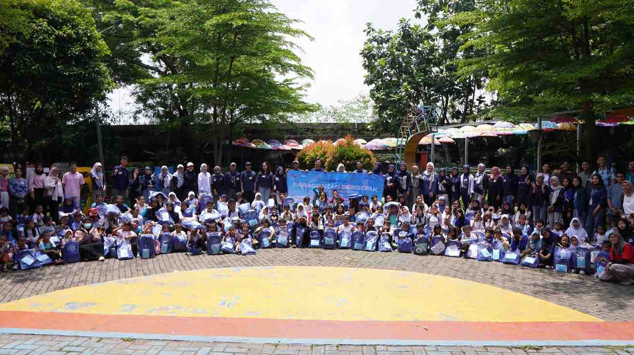 Paragon Corp, Indorelawan, Jendela Jakarta Selenggarakan School Bag Packing