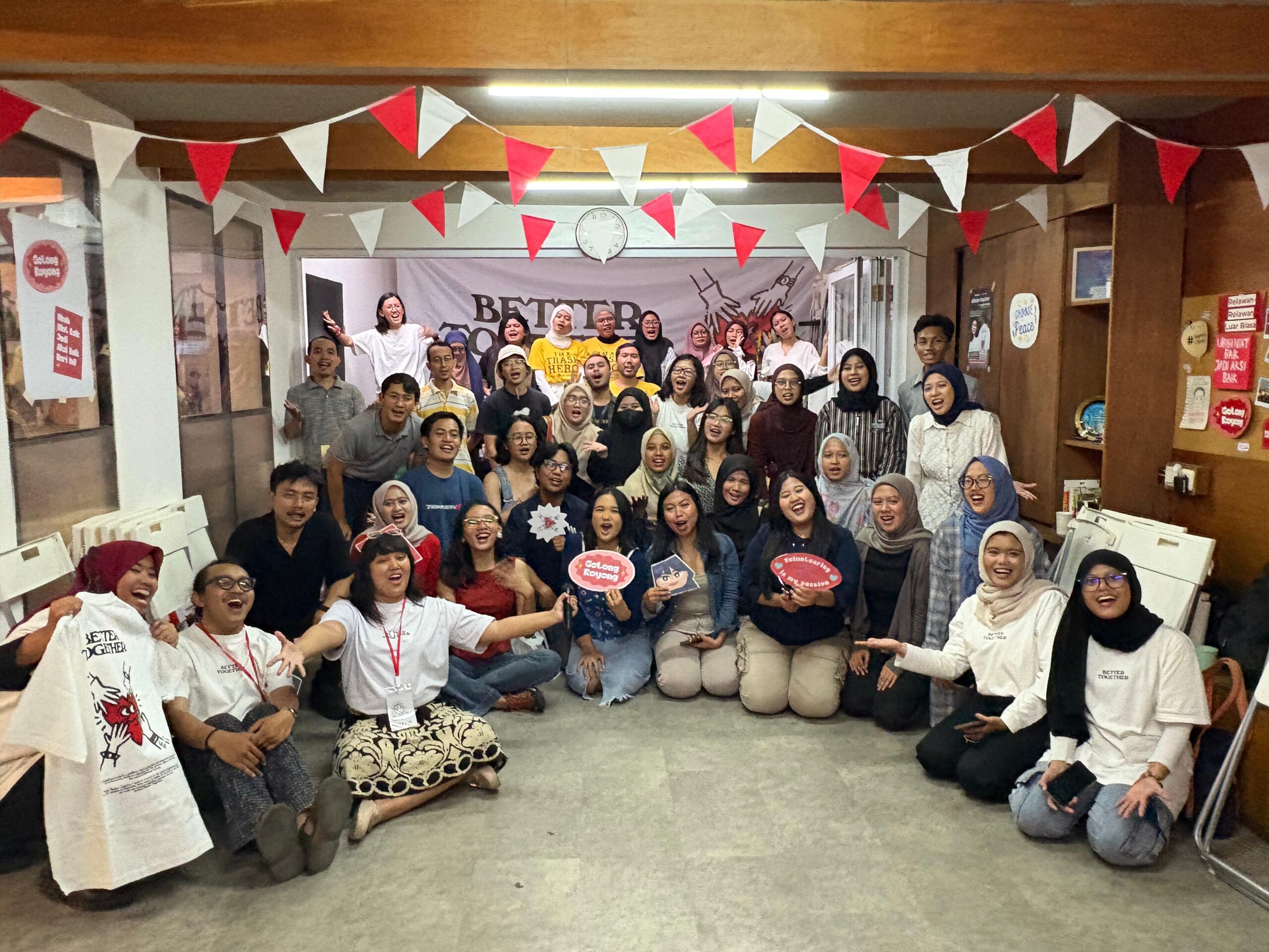 Perayaan Bulan Relawan Nasional 2025, Ruang Aksi dan Pertemuan Komunitas